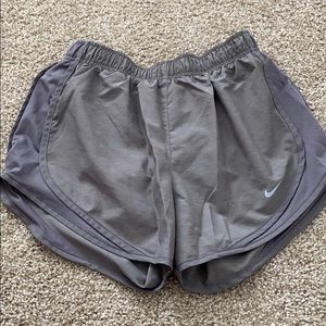 Gray Nike Dri-Fit Shorts